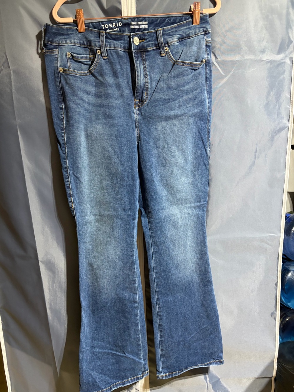 Torrid Trio Fit Blue Women's Bootcut Jeans